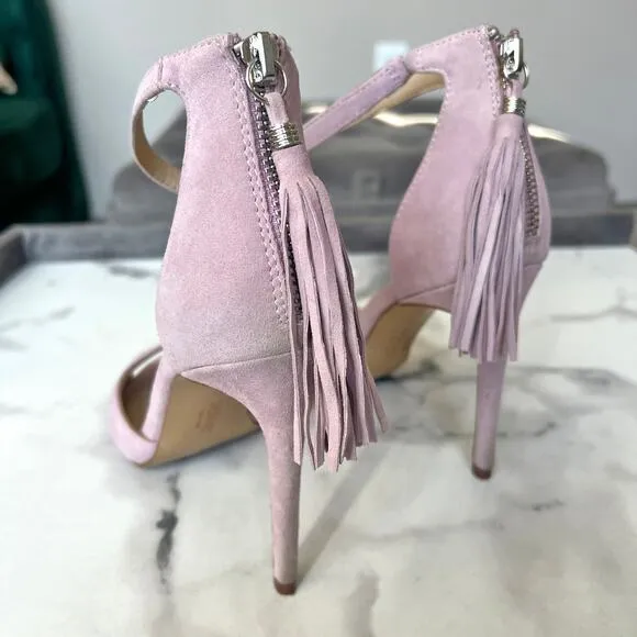 Botkier Anna Pastel Pink Ankle Strap High Heel Sandals Size 7