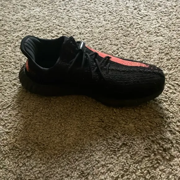 boys adidas SPLY 350 red and black shoes