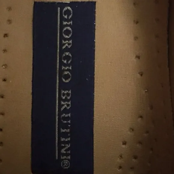 BRAND NAMES 4 LESS! UP Georgio Brutani Men's shoes  SZ 7.5