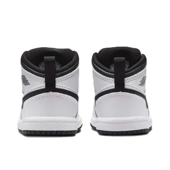 Brand New Jordan 1 Mid Toddlers Baby Nike Shoes White Black DQ8425 132 8C-10C