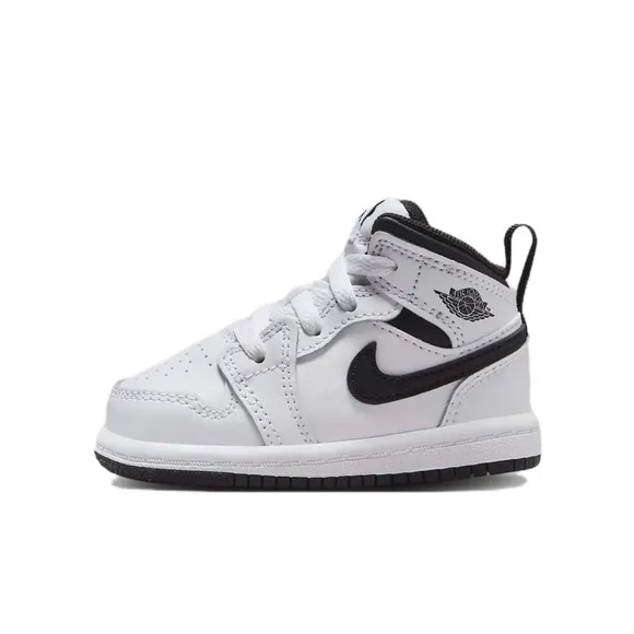 Brand New Jordan 1 Mid Toddlers Baby Nike Shoes White Black DQ8425 132 8C-10C