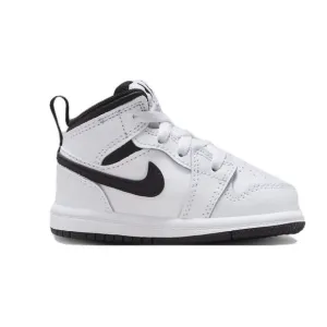 Brand New Jordan 1 Mid Toddlers Baby Nike Shoes White Black DQ8425 132 8C-10C