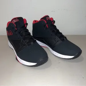 Brand New W/box FILA BREAKAWAY 12 TRAINERS SPORTS MEN SHOES BLACK/RED SIZE 9.5