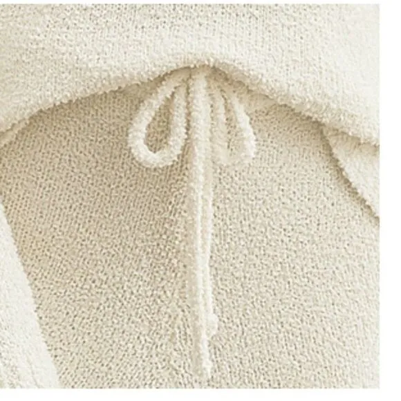 Brand New Fuzzy Knitted Loungewear Set