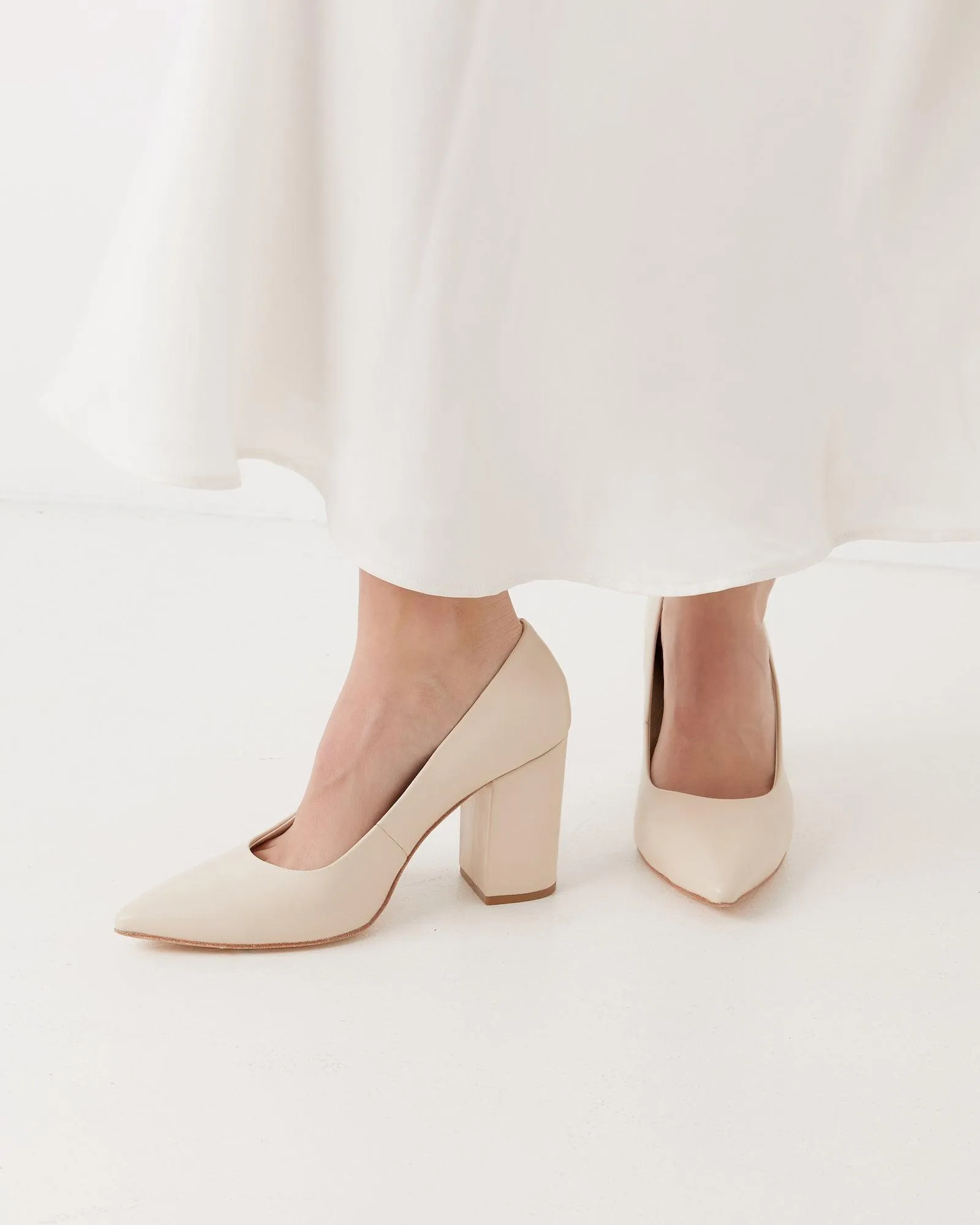 Brilliance Pump - Ivory
