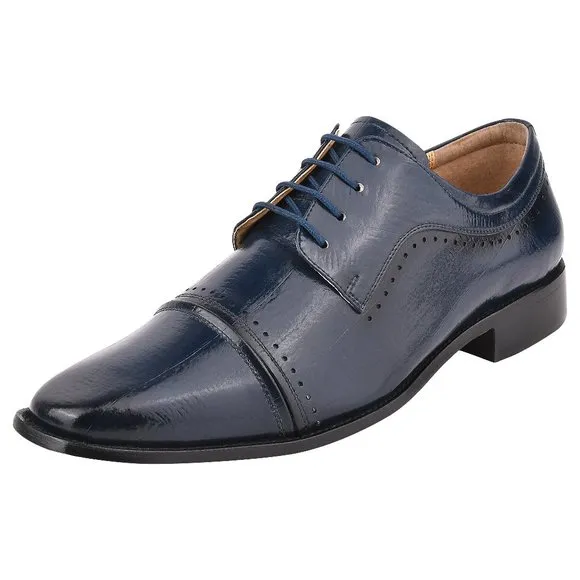 BRUCE Genuine Leather Oxford Style Dress Shoes