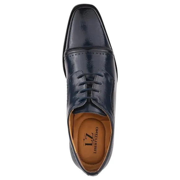 BRUCE Genuine Leather Oxford Style Dress Shoes
