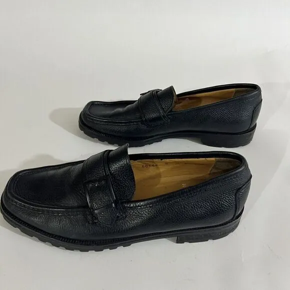 Bruno‎ Magli Dress Shoes Mens Size US 7.5 M Derby Monk Strap Leather Gregory