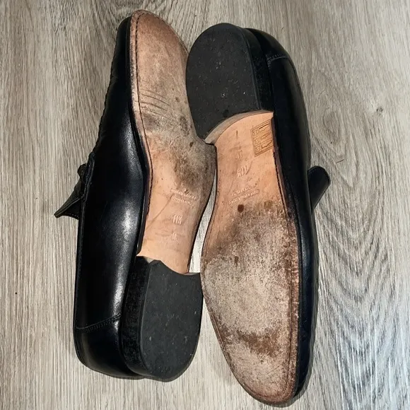 Bruno Magli Men's Black Loafer Shoes 11.5