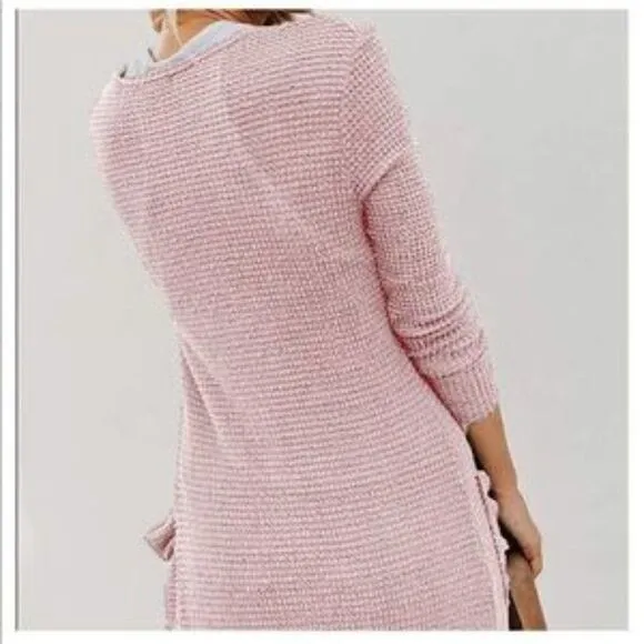 Button Down Knitted Sweater Cardigan