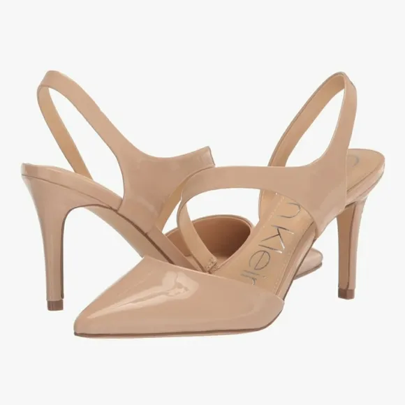 Calvin Klein Women's Tan Heels