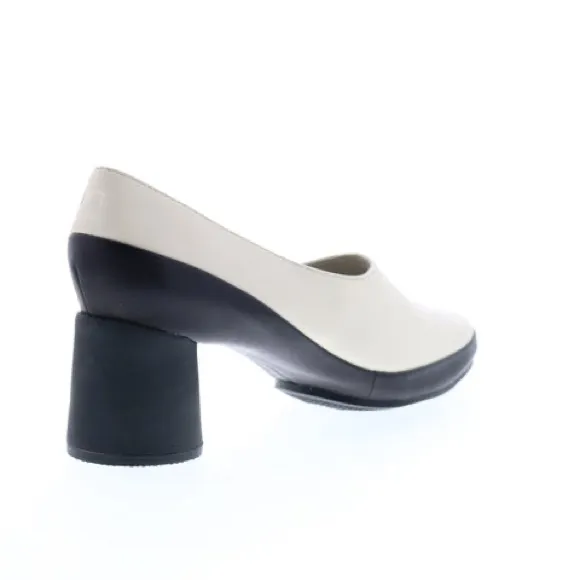Camper Upright Womens Leather Slip On Heels Pumps Shoes Size 38