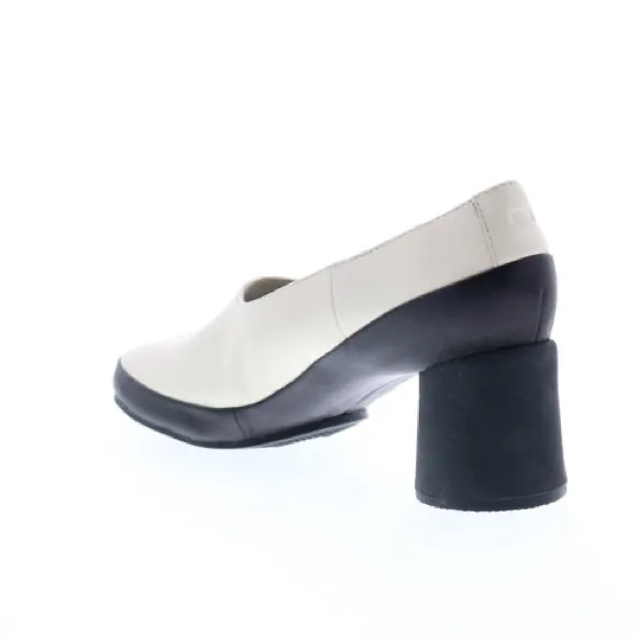 Camper Upright Womens Leather Slip On Heels Pumps Shoes Size 38