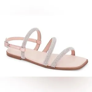 Carvela Girls Kelly Rhinestone Embellished Banded Sandals