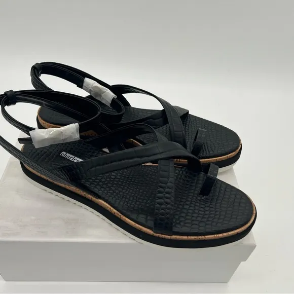 Charles David Chance Sandal Black Women's Size 11 M