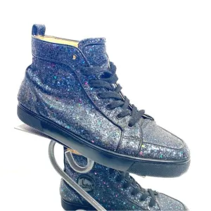 Christian Louboutin Men’s Rantus Orlato Sequin Sneaker Shoes Eu 42