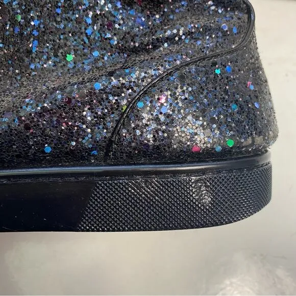 Christian Louboutin Men’s Rantus Orlato Sequin Sneaker Shoes Eu 42