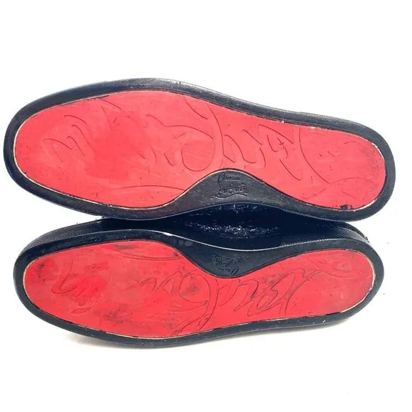 Christian Louboutin Men’s Rantus Orlato Sequin Sneaker Shoes Eu 42