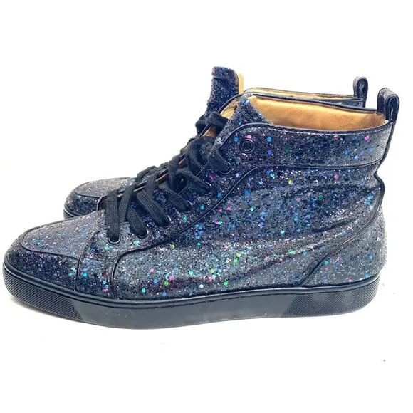 Christian Louboutin Men’s Rantus Orlato Sequin Sneaker Shoes Eu 42