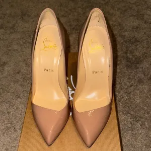 Christian Louboutin Nude Stiletto Heels