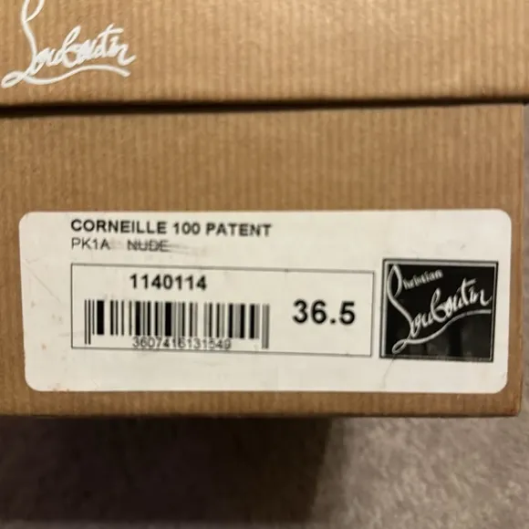 Christian Louboutin Nude Stiletto Heels