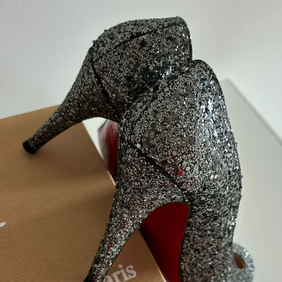 Christian Louboutin Ron Ron Glitter Heels