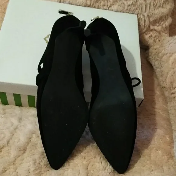 Christian Siriano &quot;Scarlett&quot; Suede Cut Out Heels NWT