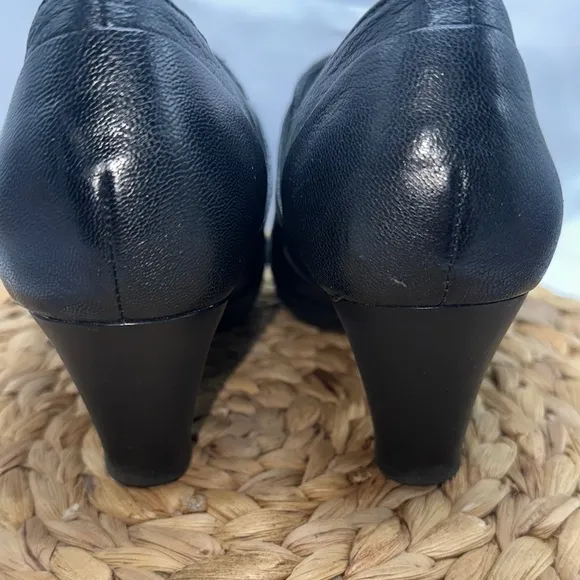 Clarks Women's Black LeatherBooties Shoes