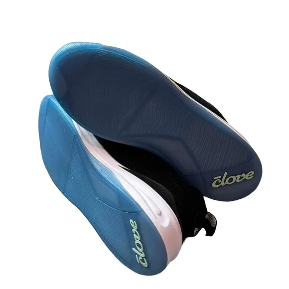 CLOVE Unisex Night Shift Slip-On Fluid-Resistant Shoes Black size W11/M9.5 NWOB