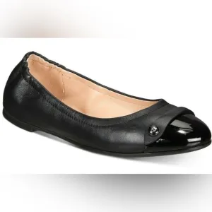 COACH Ballet Flats Brandi Black NWOB SZ 8