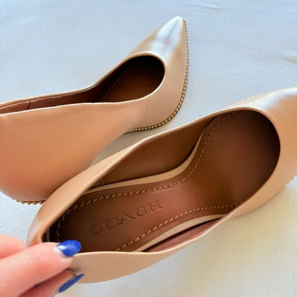 COACH Beadchain Waverly Heels