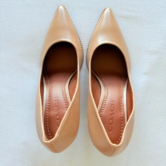 COACH Beadchain Waverly Heels