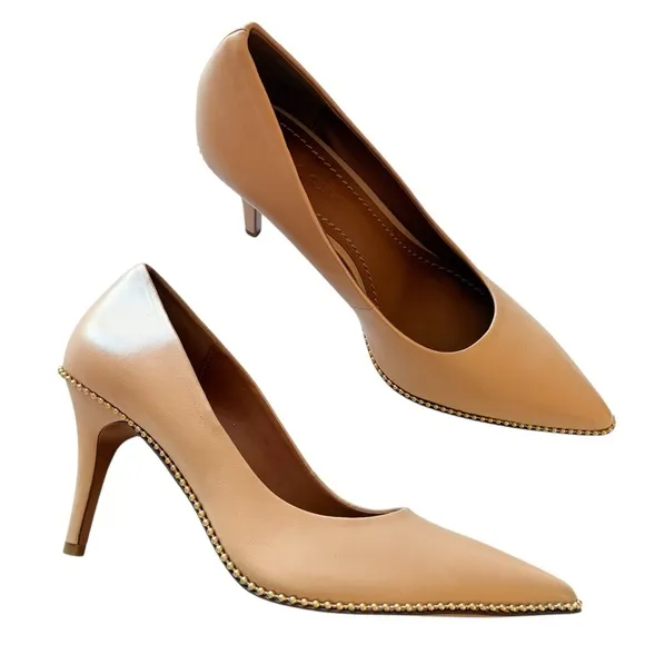 COACH Beadchain Waverly Heels