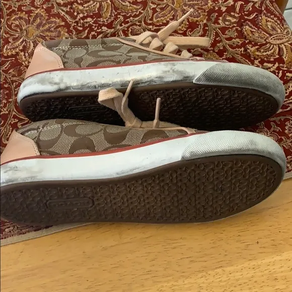 Coach Logo Tennis Shoes