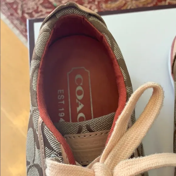 Coach Logo Tennis Shoes
