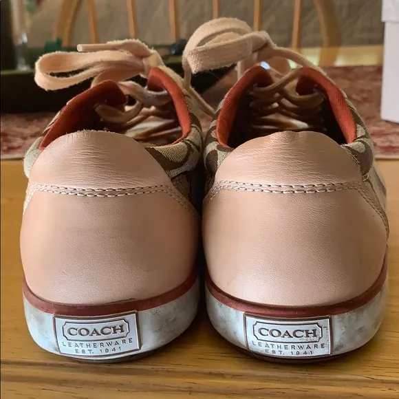 Coach Logo Tennis Shoes
