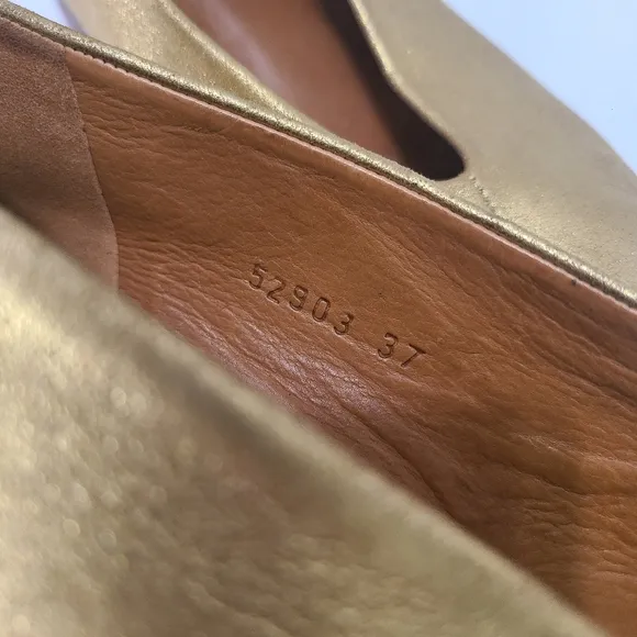 Coclico‎ Narwhal Pump Oro Leather Size 37