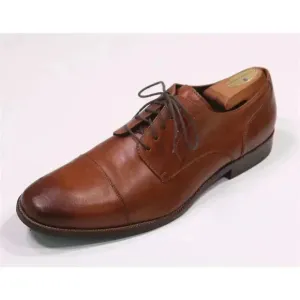 Cole-Haan $298 Brown Captoe Oxford Leather Dress Shoes Men's US 11.5 M