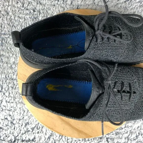 Cole‎ Haan 2.Zerogrand Oxford Shoes Men's 11.5 Black Stitchlite Wingtip Lace Up