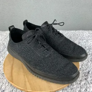 Cole‎ Haan 2.Zerogrand Oxford Shoes Men's 11.5 Black Stitchlite Wingtip Lace Up