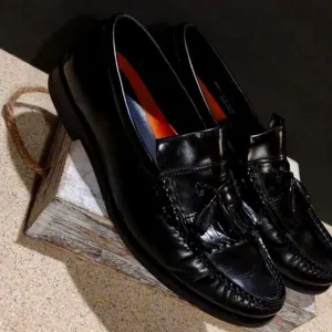 Cole Haan 9.5 Black Tassel Dress Shoes