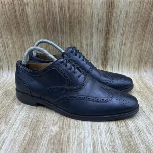 Cole Haan Cambridge Men's Size 8.5 Wingtip Oxford Dress Shoes‎ Black C12914
