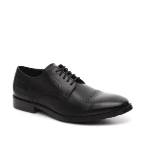 COLE HAAN Cole Haan Jefferson Grand Cap Toe Oxford DRESS SHOES BLACK LEATHER 12