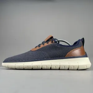 Cole Haan Generation ZeroGrand Men’s 9 Navy Blue Stitchlite Dress Shoes Sneakers