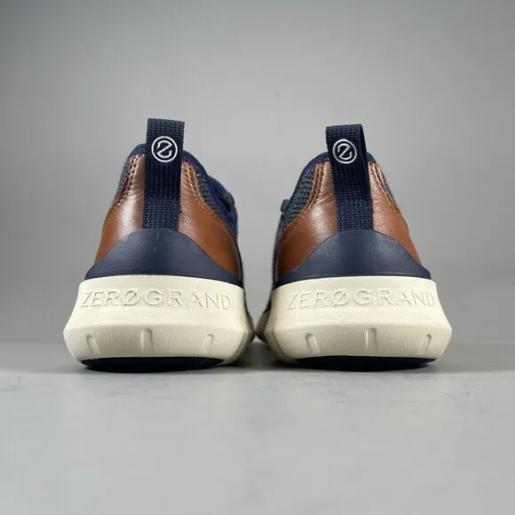 Cole Haan Generation ZeroGrand Men’s 9 Navy Blue Stitchlite Dress Shoes Sneakers