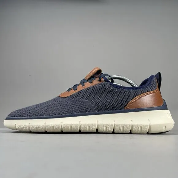 Cole Haan Generation ZeroGrand Men’s 9 Navy Blue Stitchlite Dress Shoes Sneakers