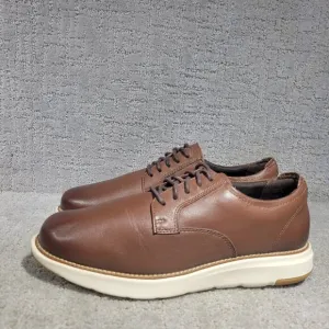 Cole Haan Grand Atlantic Men's Size US 8M Chestnut Leather Oxford Dress Shoes