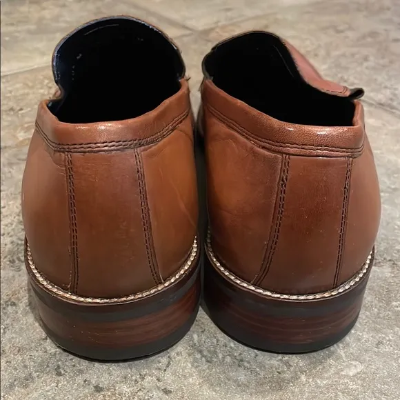 Cole Haan Grand British Tan Leather Loafers Slip-On Shoes Mens Size 10M C11626