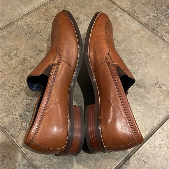 Cole Haan Grand British Tan Leather Loafers Slip-On Shoes Mens Size 10M C11626