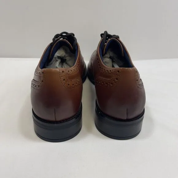 Cole Haan Grand  Wingtip Oxford Dress Shoes Men's 11M British Tan C37330